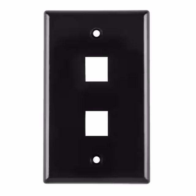 FPDUAL-B HellermannTyton  Marcos de placas frontales Keystone